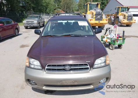 2000 Subaru Outback z USA, uszkodzony, nr VIN 4S3BH6754Y7629723